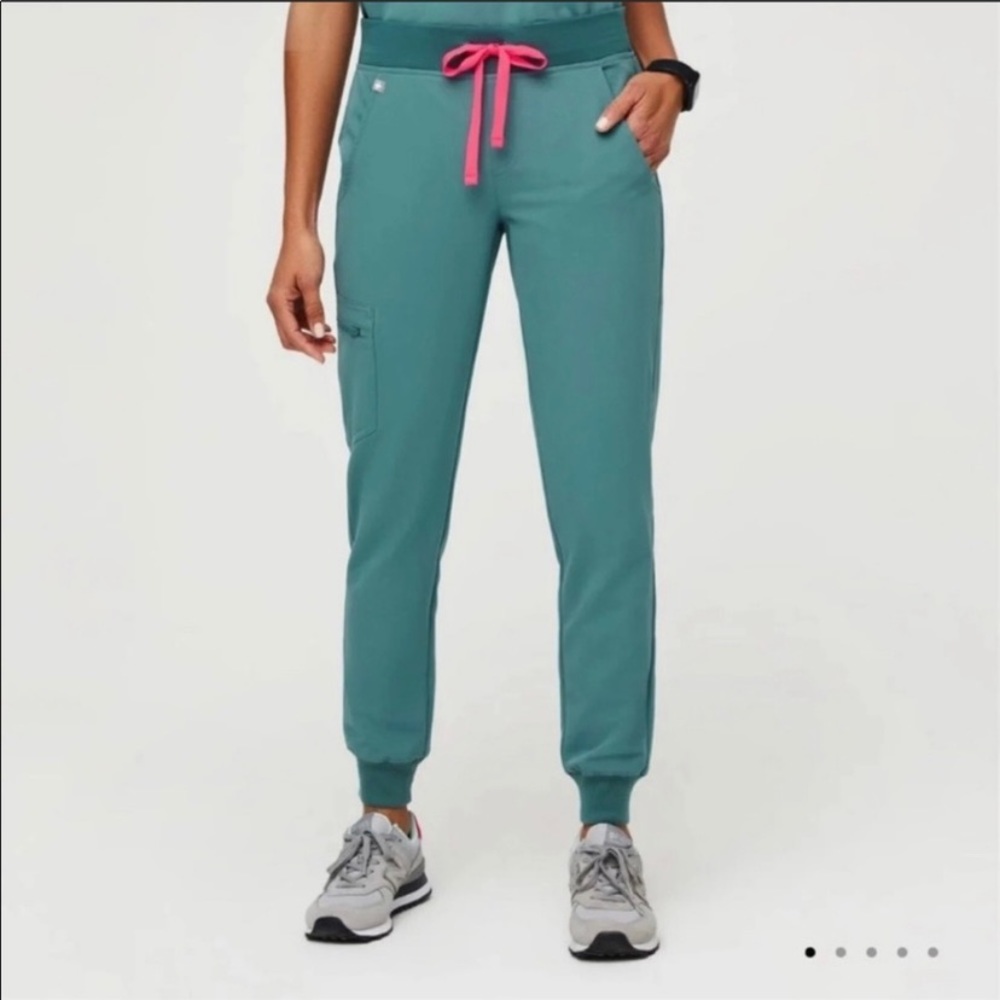 SOLD FIGS Limited Edition Hydrogreen Zamora Joggers